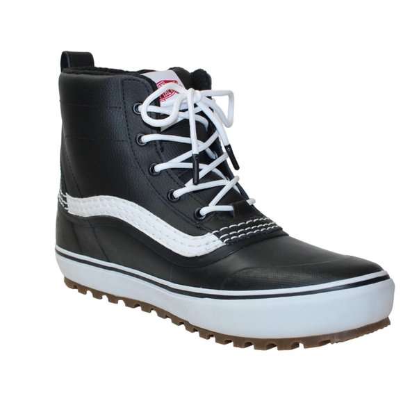 Vans ALL Weather MTB Sneaker Boot Black / White Waffle Sole Men's 12 NEW! - Picture 9 of 13